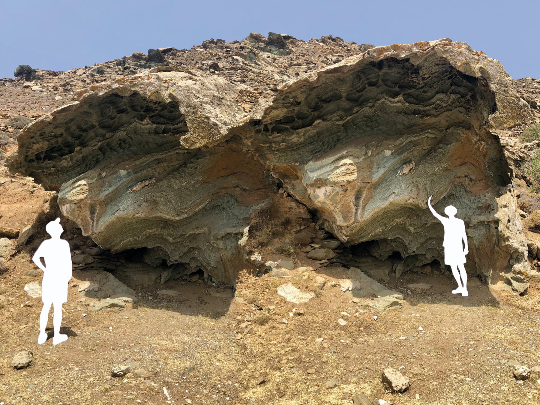 From stone to face